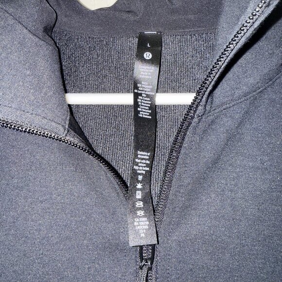 Lululemon City Sweat Full-zip Hoodie Black Size Large New Condition - Picture 5 of 5